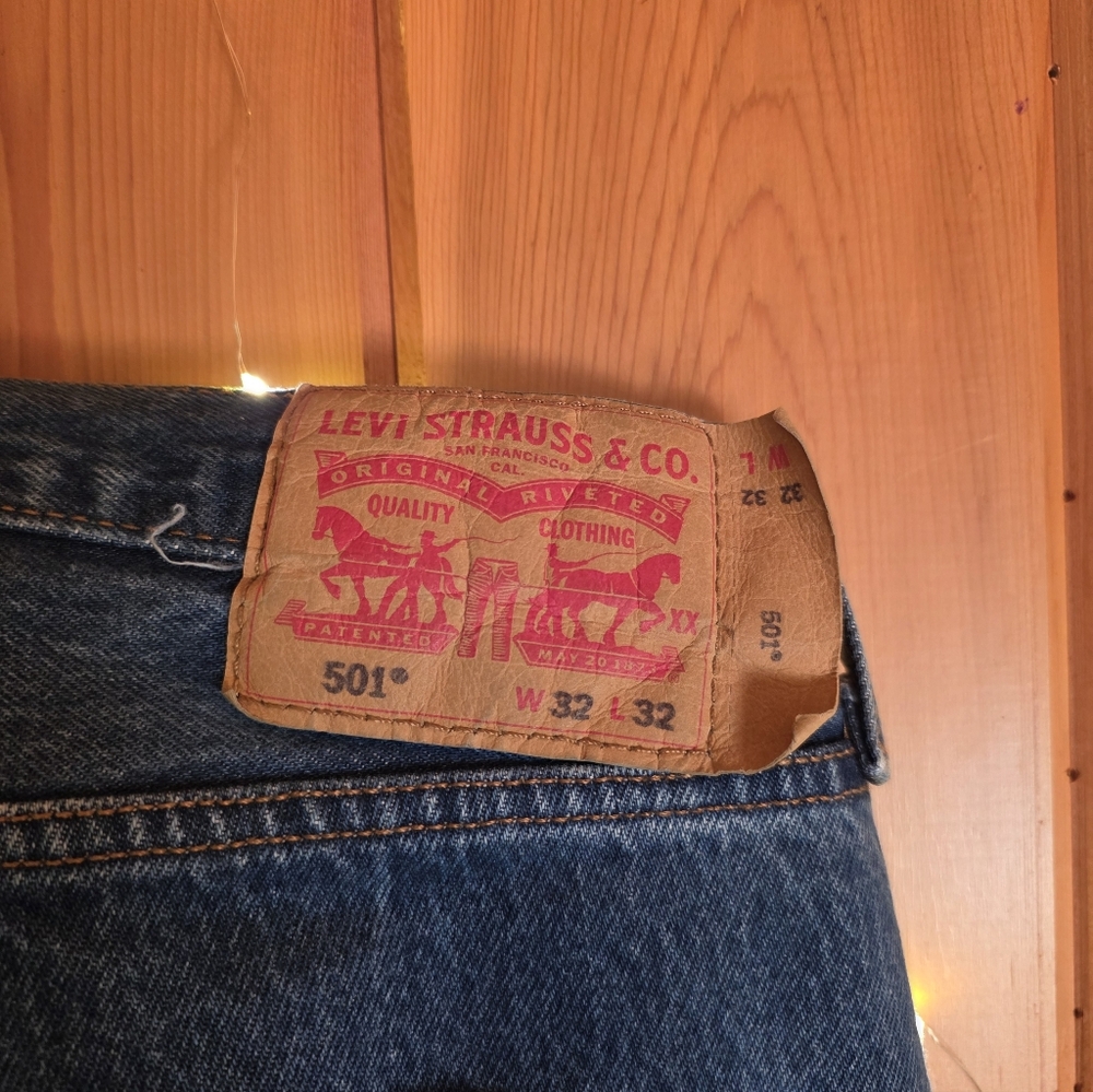 Levi's Classic Straight Fit Denim Jeans